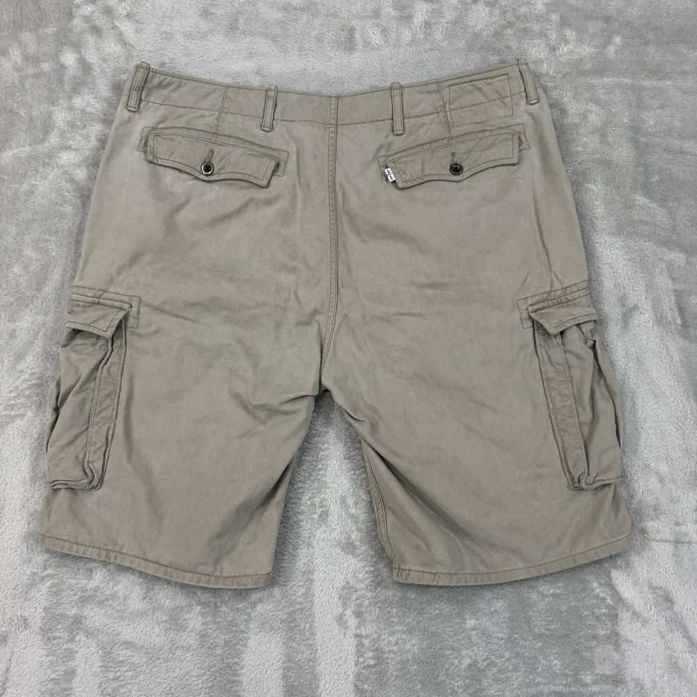 Levis Shorts Mens 40 Beige Carrier Cargo Utility‎ Trail Hiking Outdoor Skater